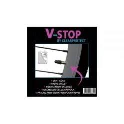 CLEARPROTECT V-Stop Adhésif Anti-Vibration Pour Valve