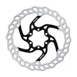 GALFER BIKE Disque Wave 6 Trous Noir 160mm