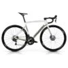 MEGAMO Velo PULSE ELITE Disque ULTEGRA Blanc Argent -Magasin De Vélos Shimano megamo velo pulse elite disque ultegra blanc argent