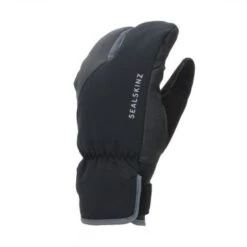 SEALSKINZ Moufles 3 Doigts Extreme Cold Noir / Gris